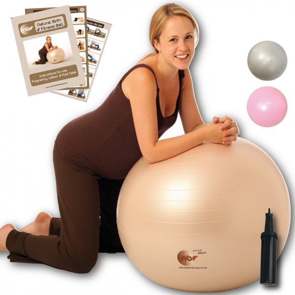 NBF Birthing Ball. Natural Birth & Fitness Ball 65cm 75cm